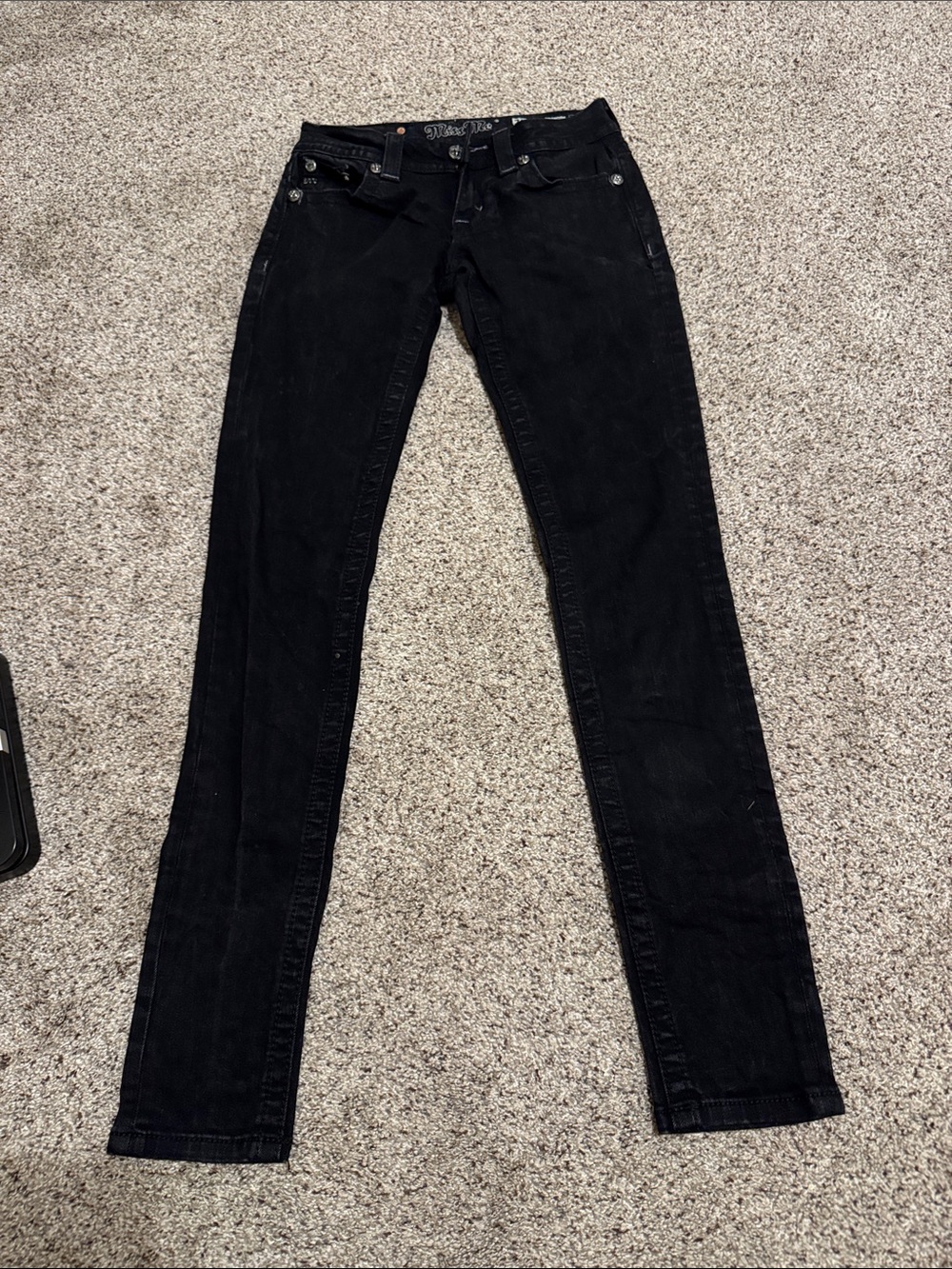 Miss Me Women’s Black JY549353 Skinny Jeans size 25x32